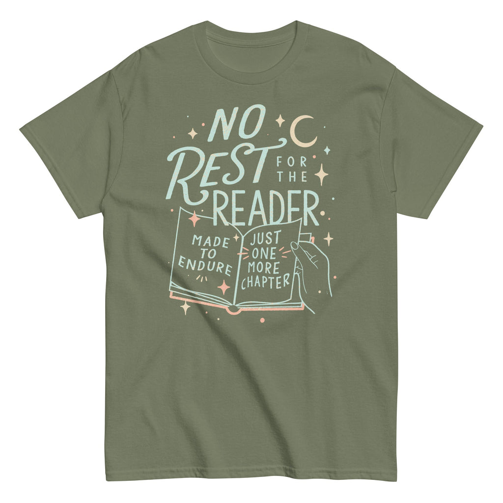 No Rest For The Reader Men's Classic Tee