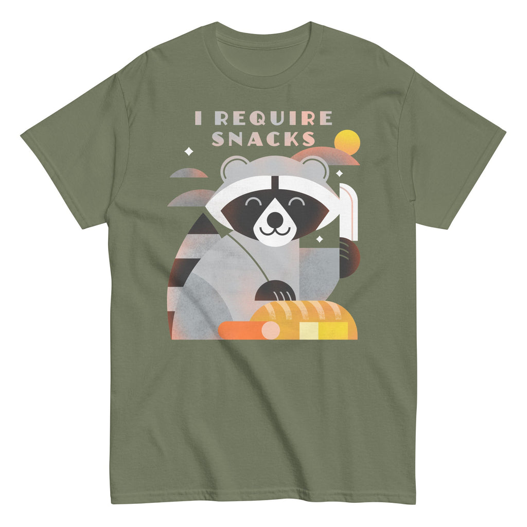 I Require Snacks Men's Classic Tee