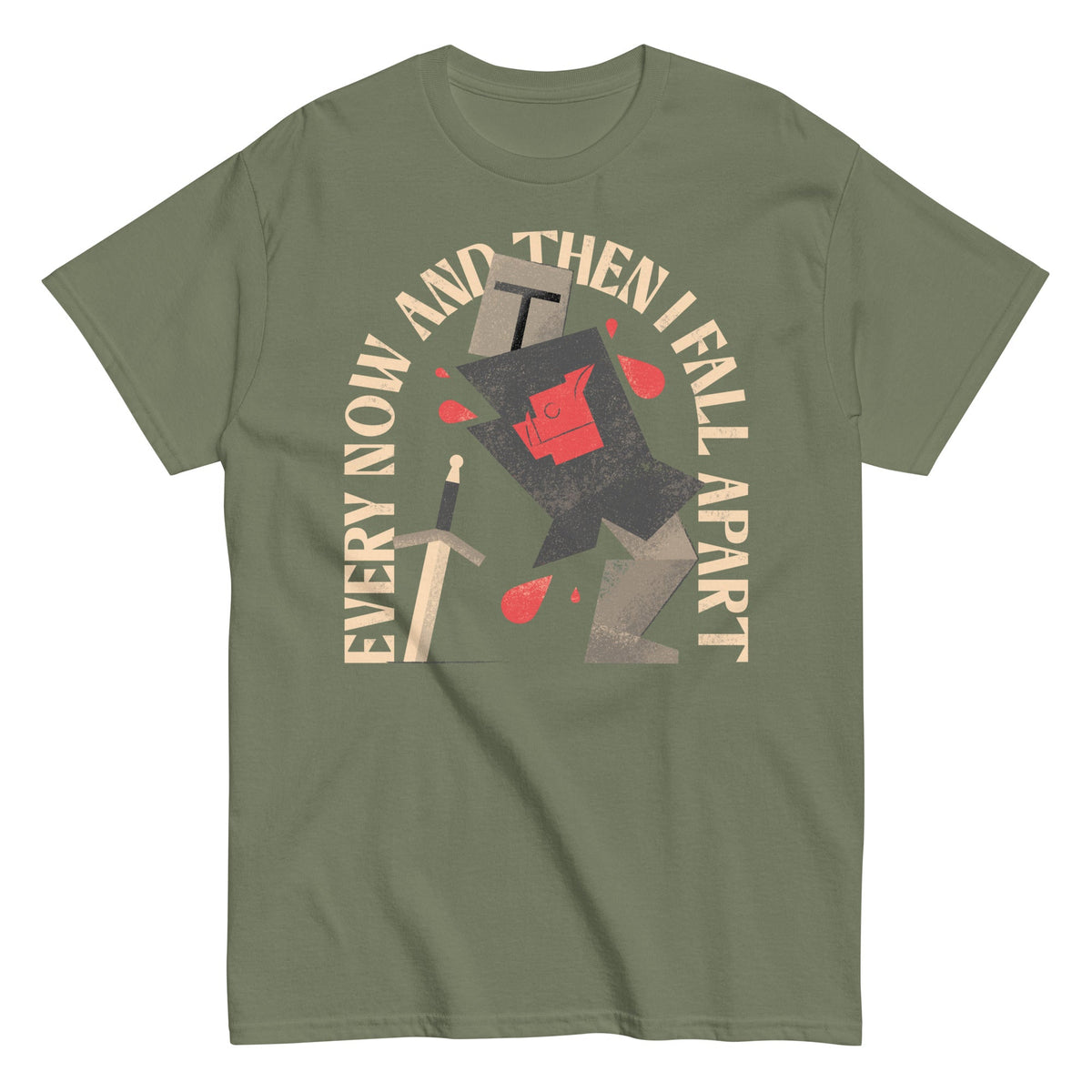 Every Now And Then I Fall Apart Knight Men's Classic Tee