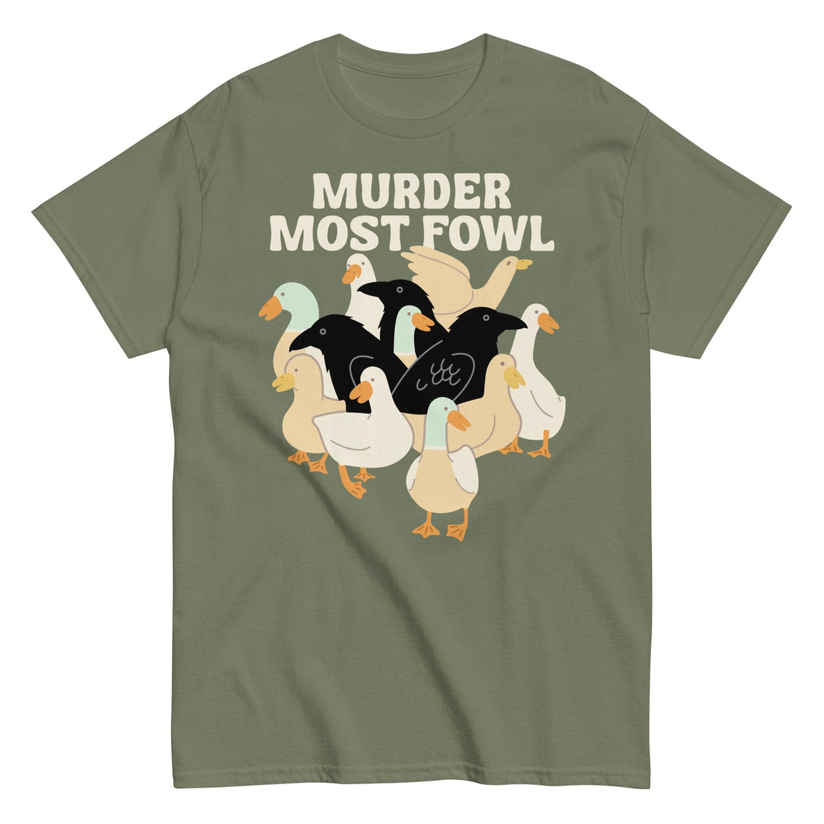 Murder Most Fowl Men's Classic Tee