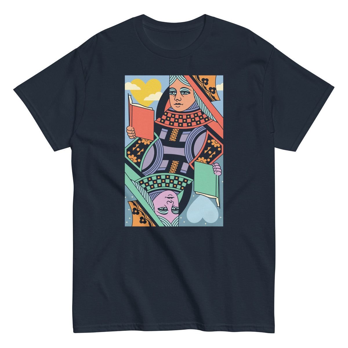 The Queen Of Books Men's Classic Tee