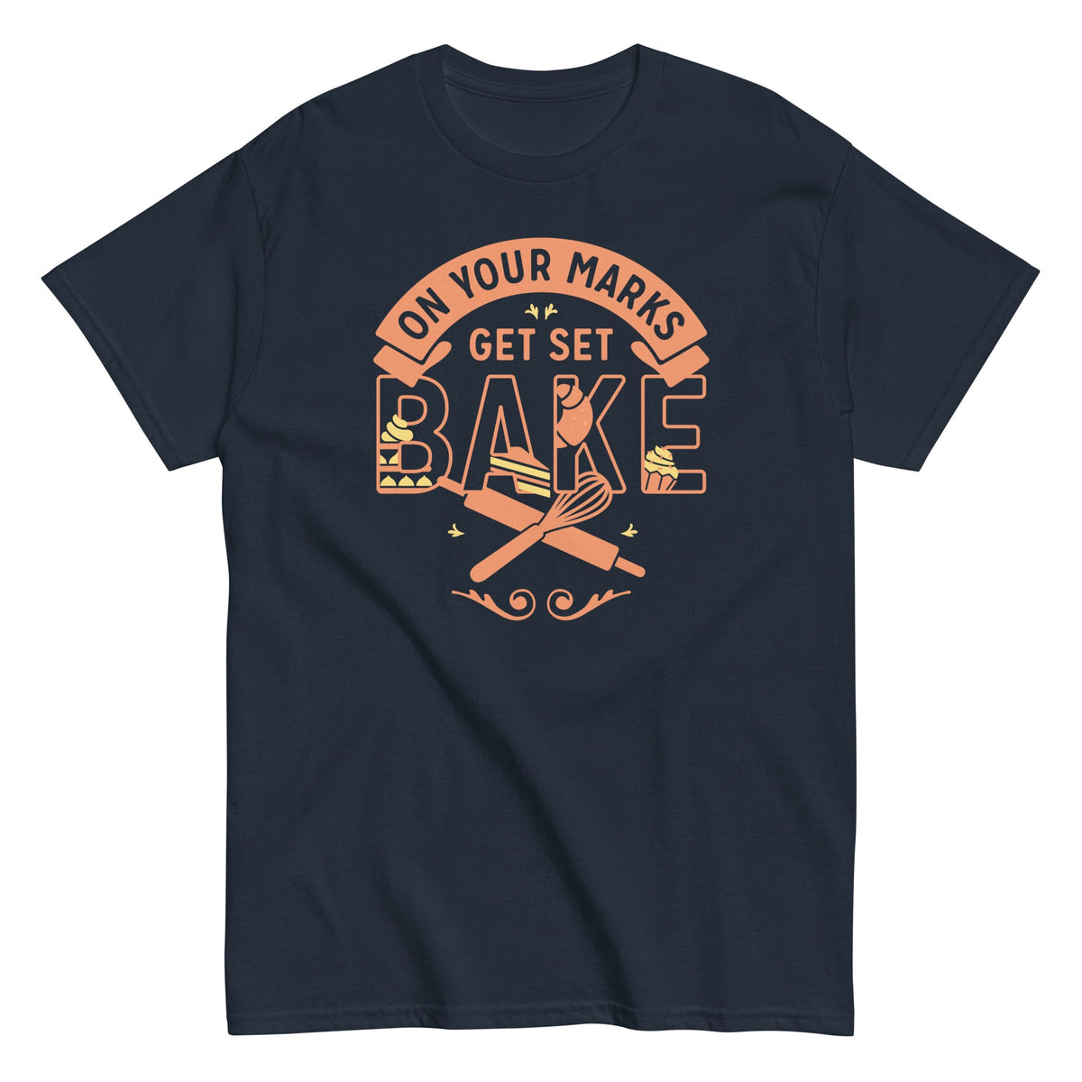 On Your Marks Get Set Bake Men's Classic Tee
