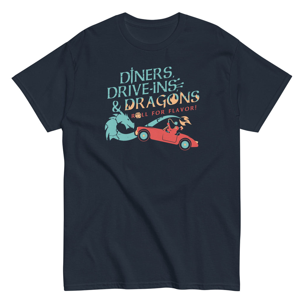 Diners. Drive-ins. & Dragons Men's Classic Tee