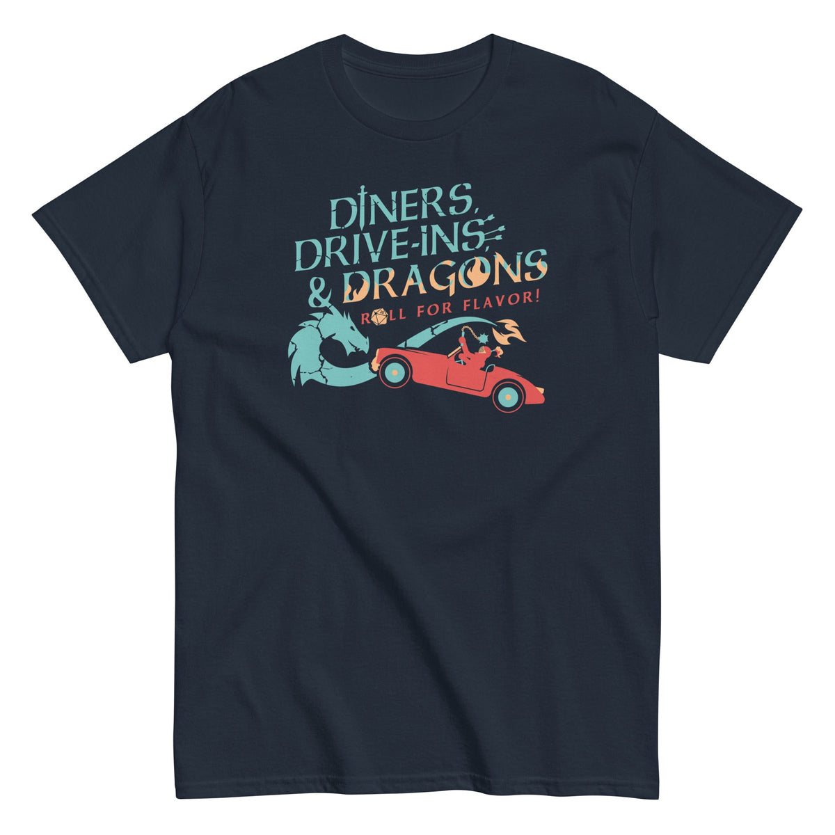 Diners. Drive-ins. & Dragons Men's Classic Tee