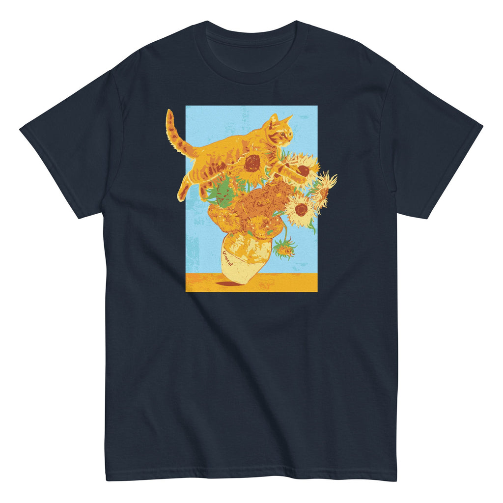 Van Gogh's Cat Men's Classic Tee