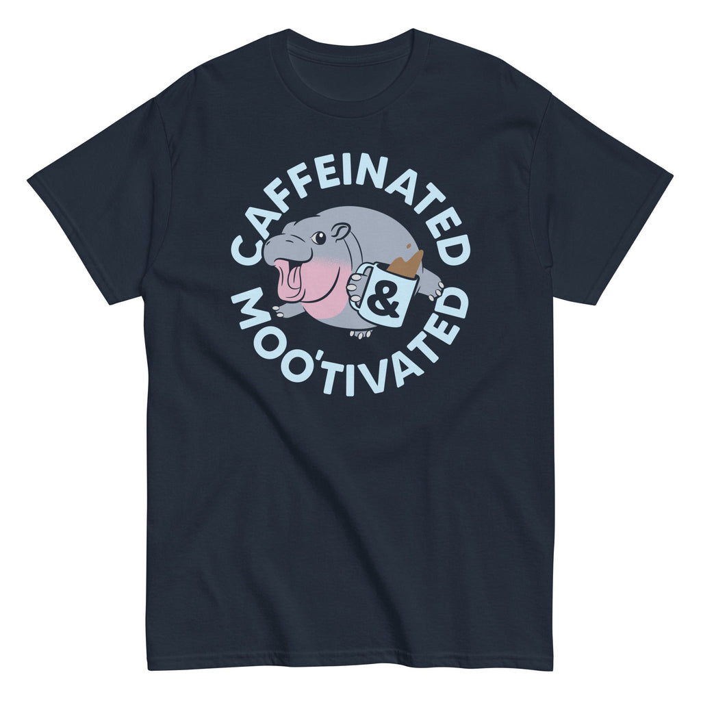 Caffeinated & Moo'tivated Men's Classic Tee