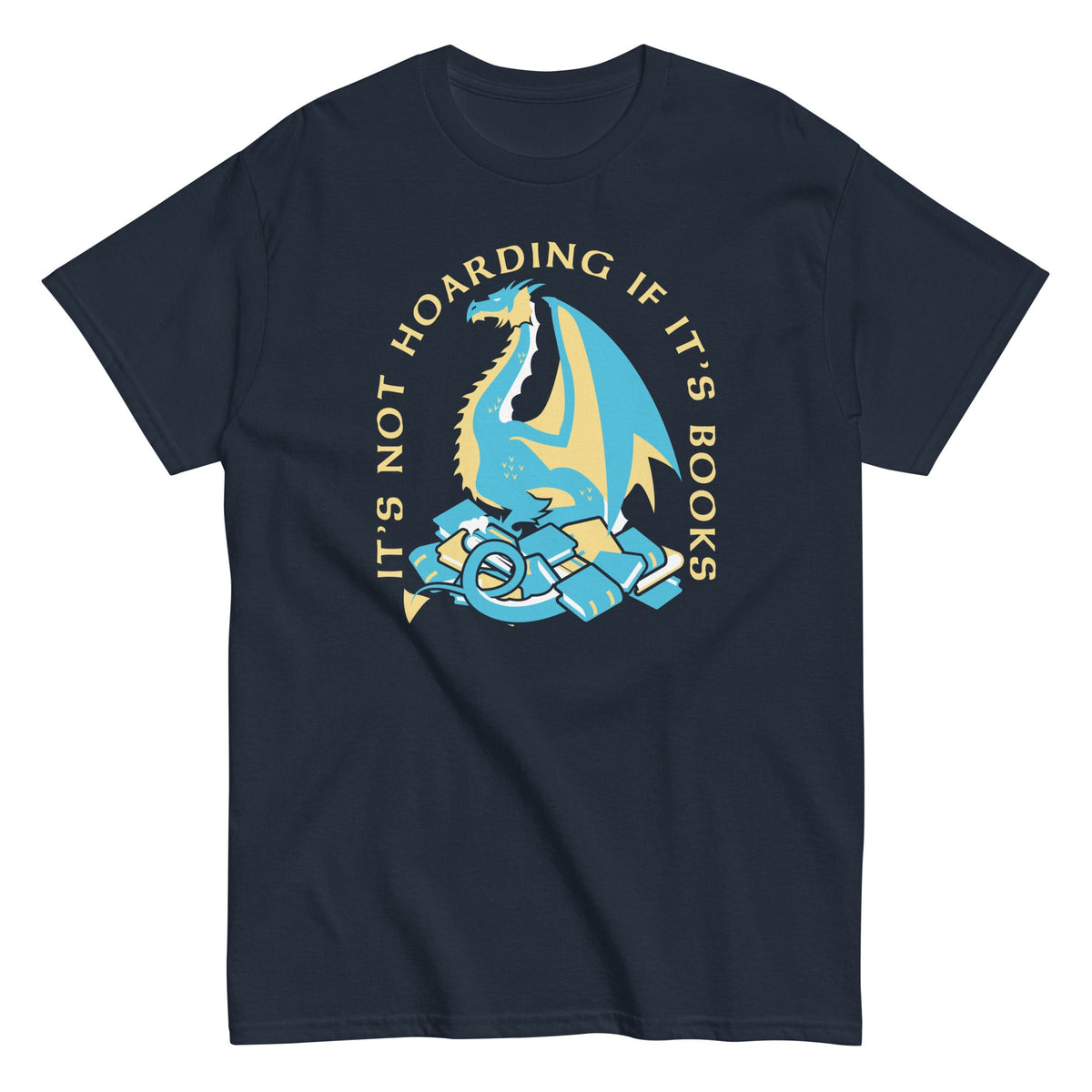 It's Not Hoarding If It's Books Men's Classic Tee
