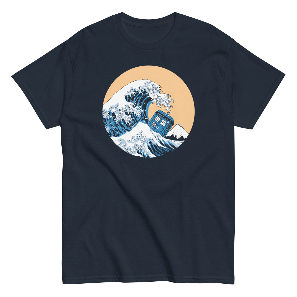 Police Box Wave Men's Classic Tee