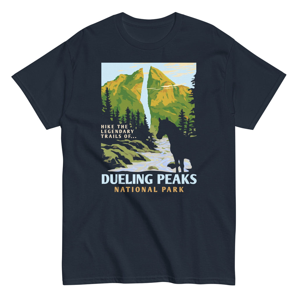Dueling Peaks National Park Men's Classic Tee