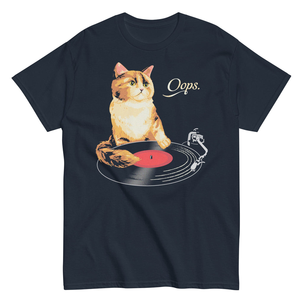 Oops Record Scratch Men's Classic Tee