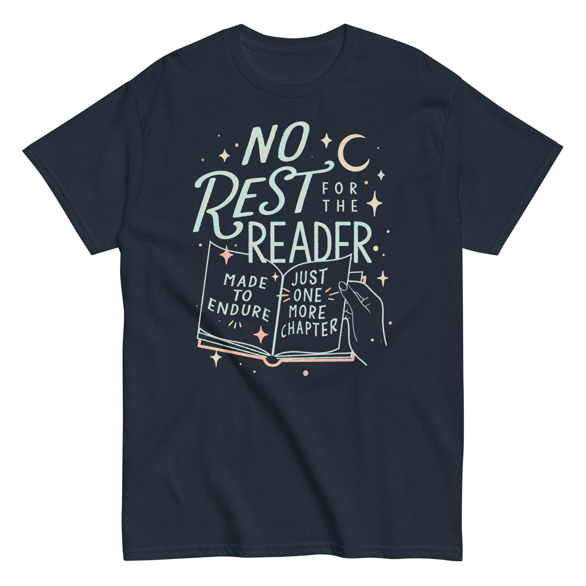 No Rest For The Reader Men's Classic Tee