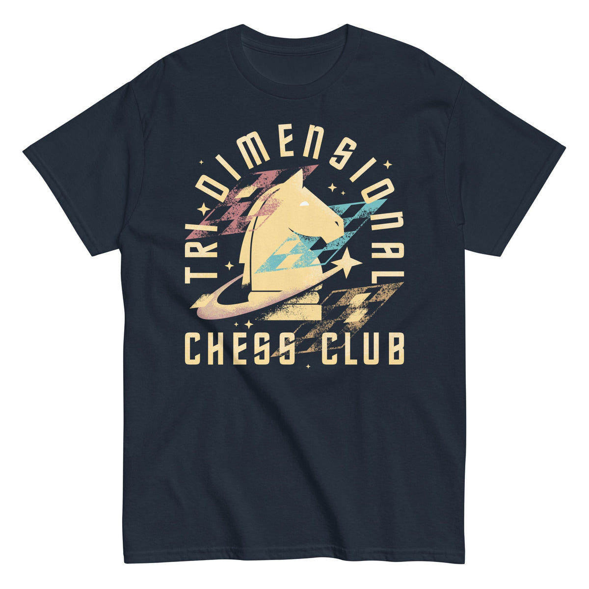 Tri-Dimensional Chess Club Men's Classic Tee