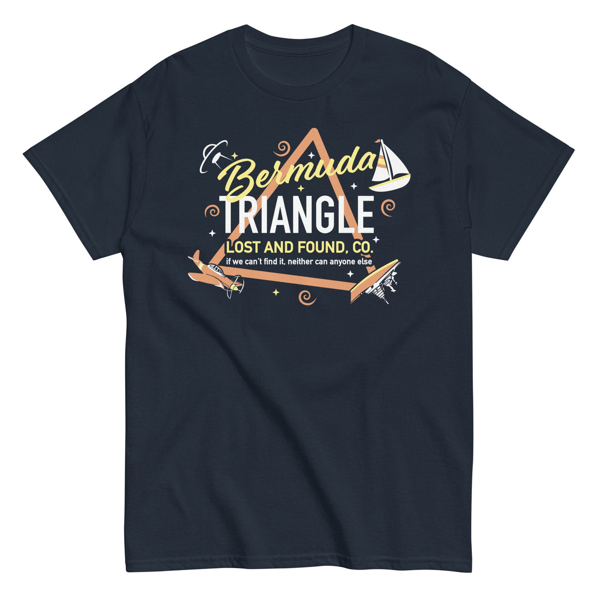 Bermuda Triangle Lost And Found Co Men's Classic Tee