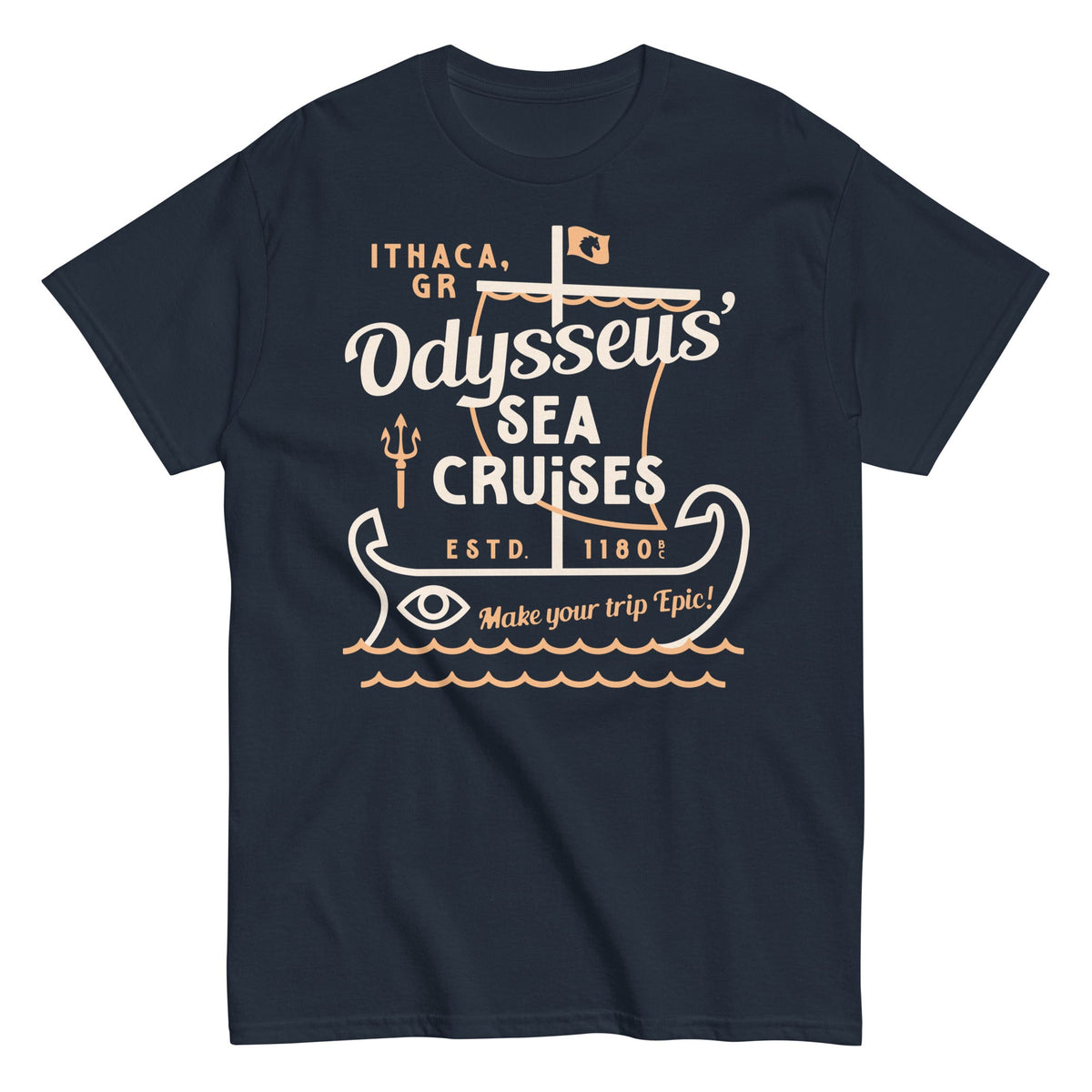Odysseus Sea Cruises Men's Classic Tee