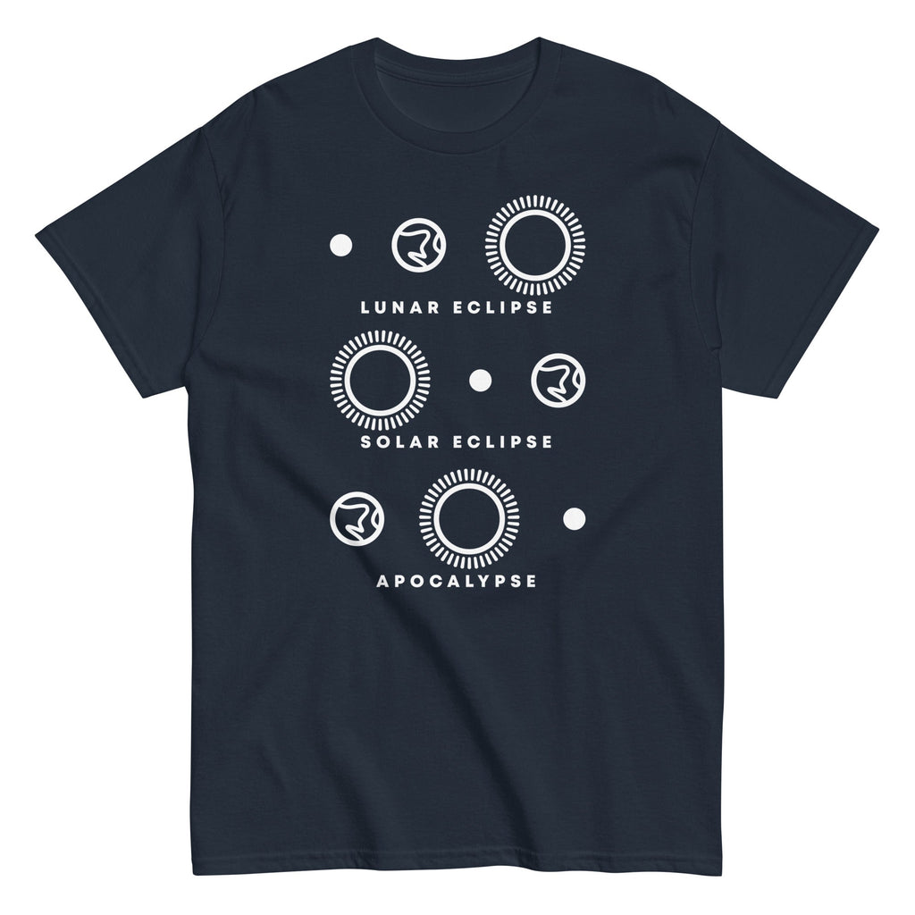 Lunar Eclipse Solar Eclipse Apocalypse Men's Classic Tee