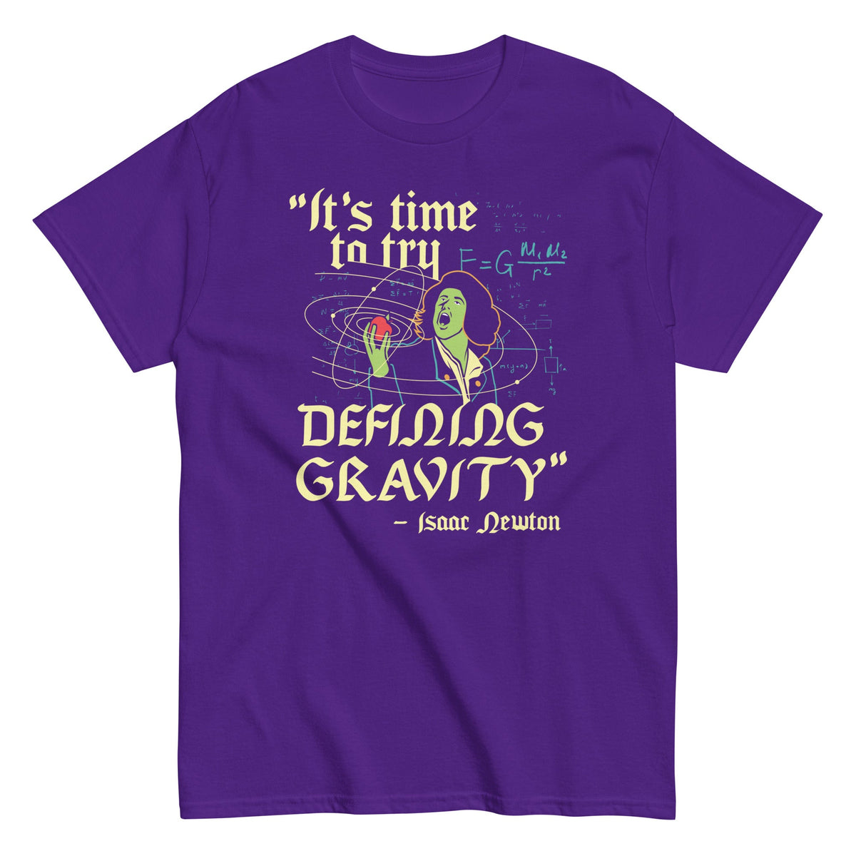 It's Time To Try Defining Gravity Men's Classic Tee