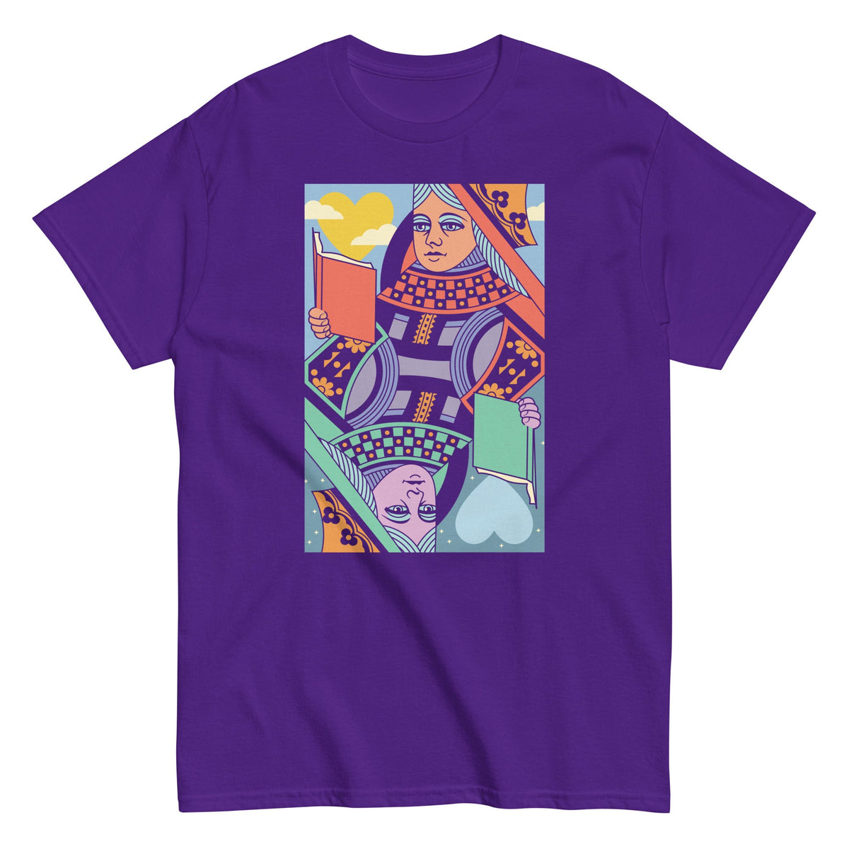 The Queen Of Books Men's Classic Tee