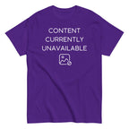 Content Currently Unavailable Men's Classic Tee