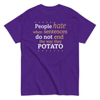 Sentences That End In Potato Men's Classic Tee