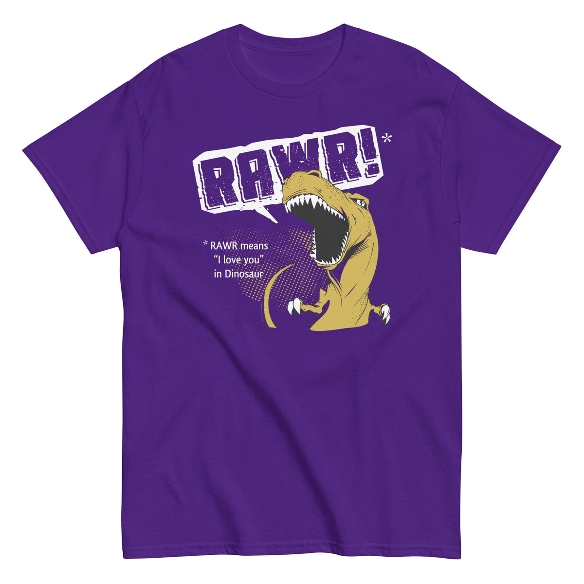 Rawr Means I Love You Men's Classic Tee