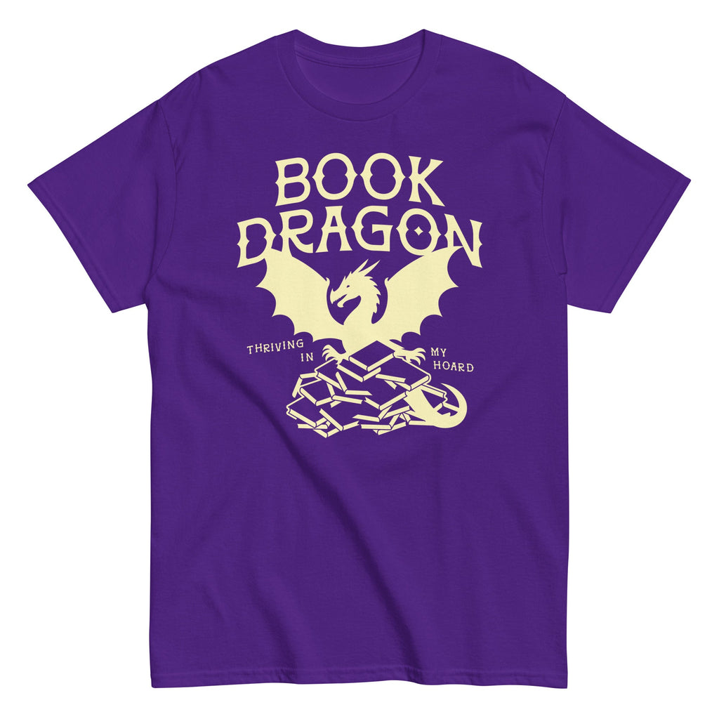 Book Dragon Thriving In My Hoard Men's Classic Tee
