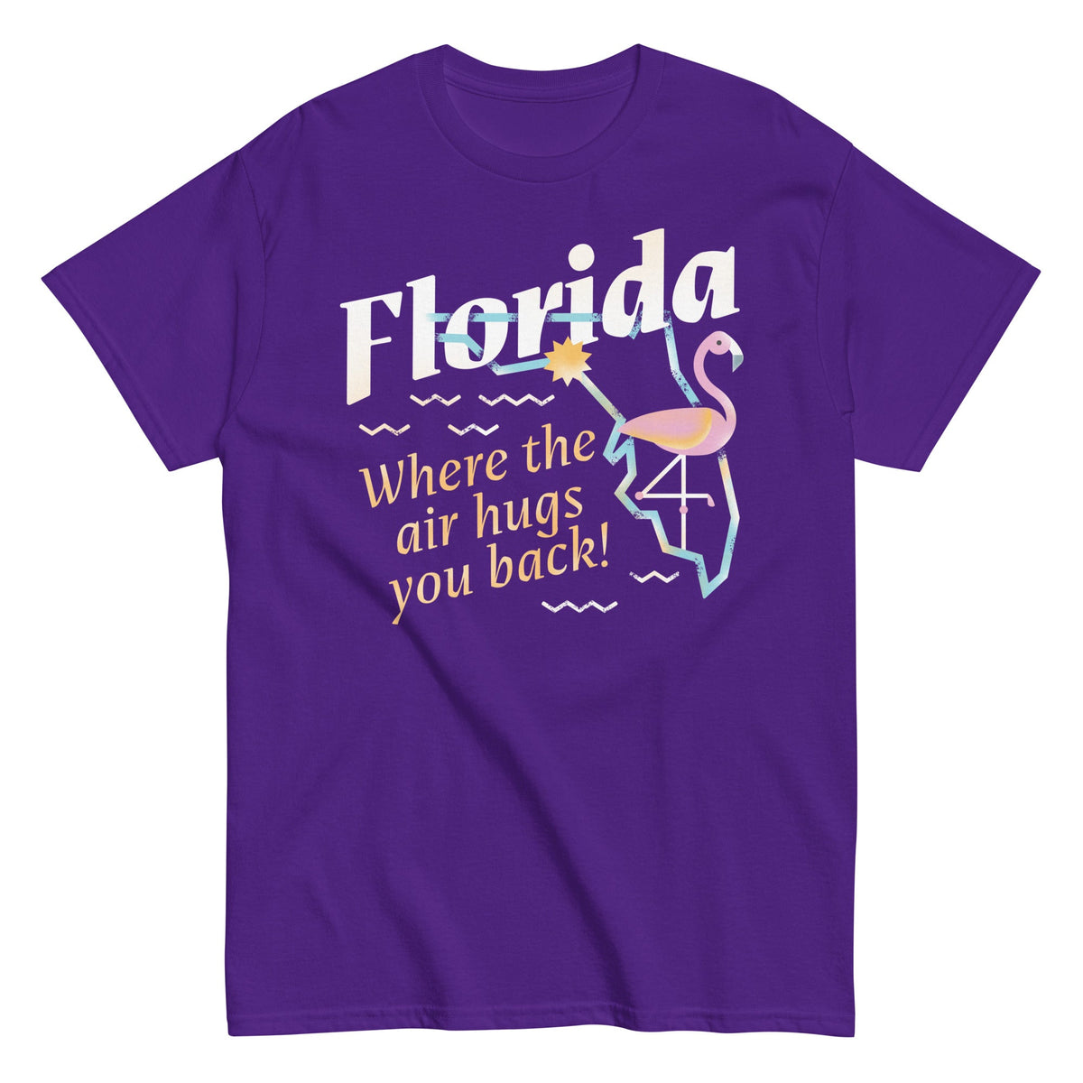 Florida Where The Air Hugs You Back Men's Classic Tee