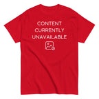 Content Currently Unavailable Men's Classic Tee