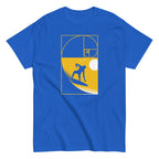 Golden Spiral Wave Men's Classic Tee