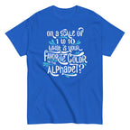 Favorite Color In The Alphabet Men's Classic Tee