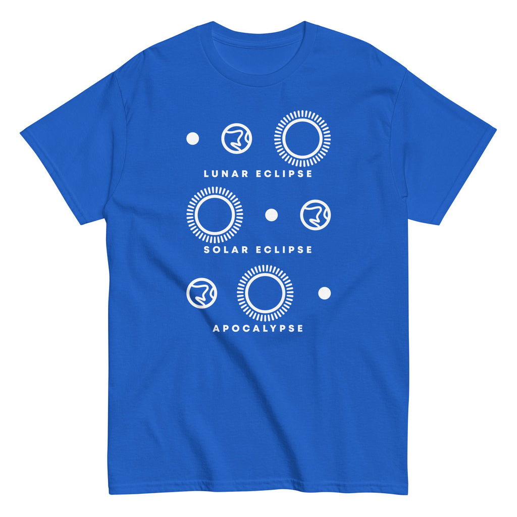 Lunar Eclipse Solar Eclipse Apocalypse Men's Classic Tee