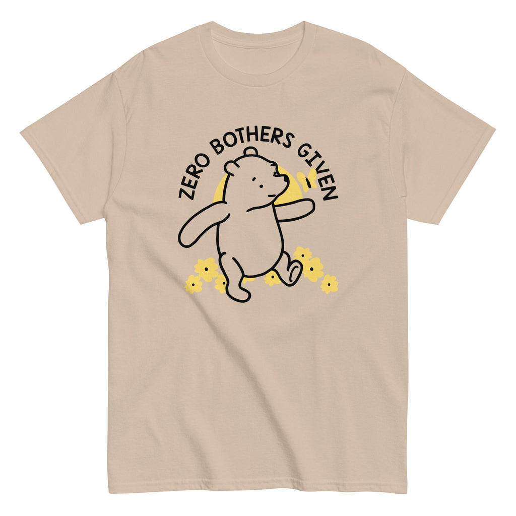 Zero Bothers Given Men's Classic Tee