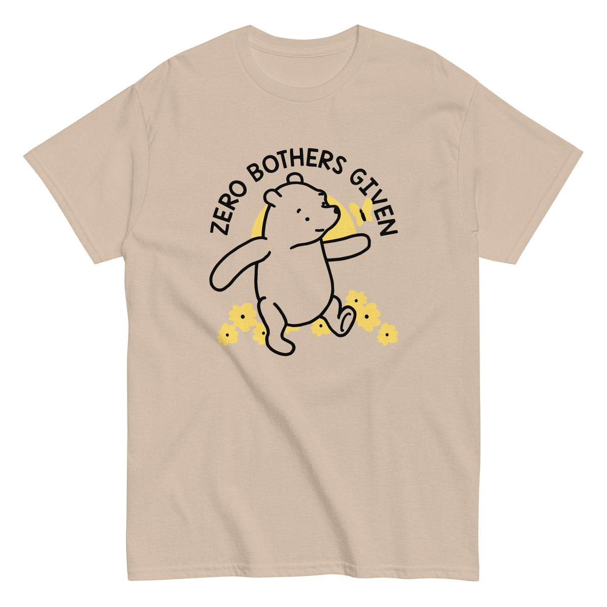Zero Bothers Given Men's Classic Tee