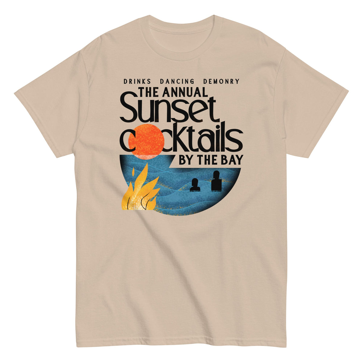 The Annual Sunset Cocktails By The Bay Men's Classic Tee