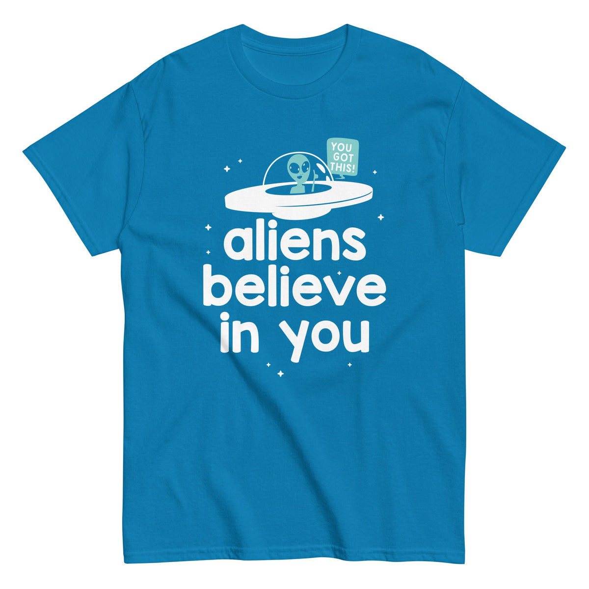 Aliens Believe In You Men's Classic Tee