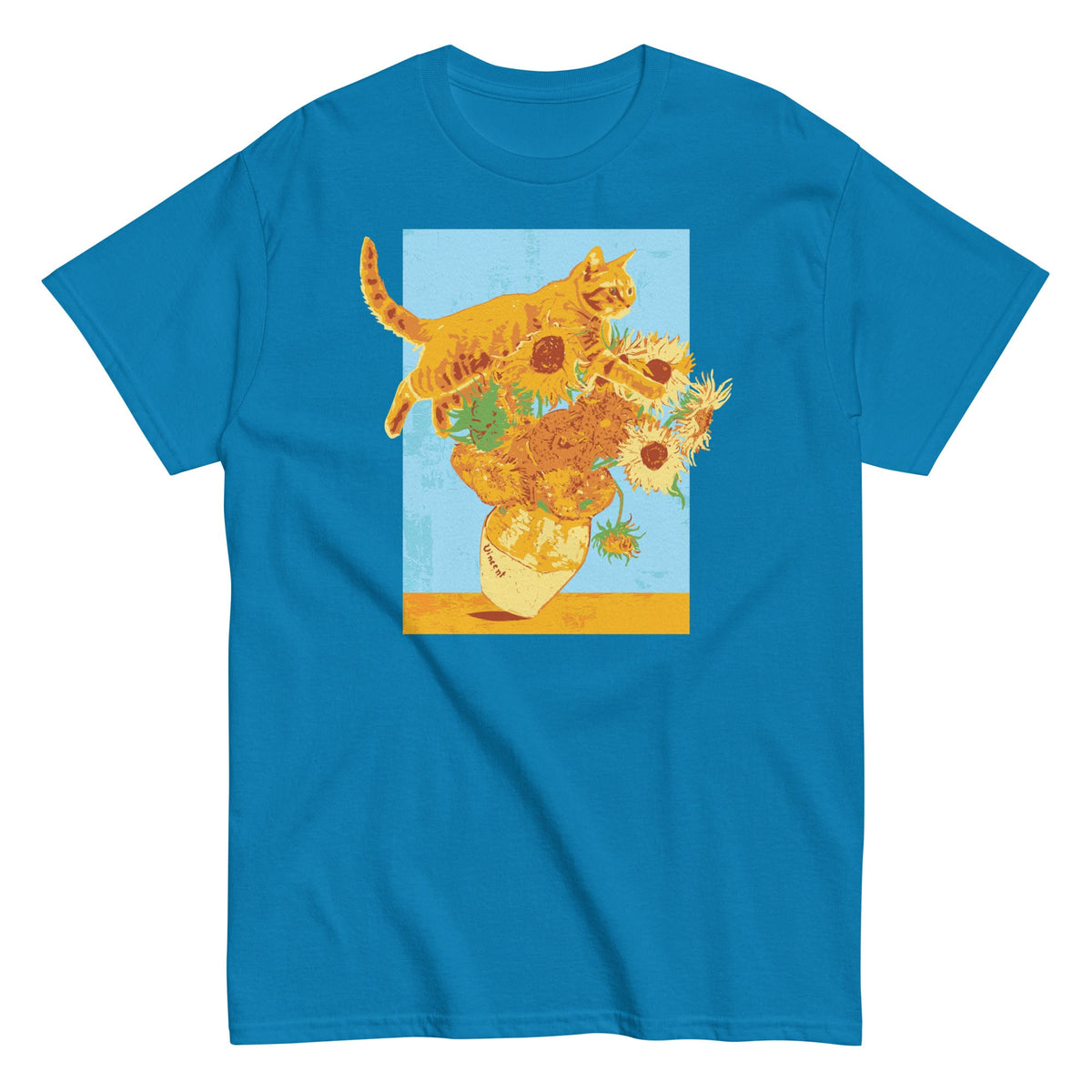 Van Gogh's Cat Men's Classic Tee