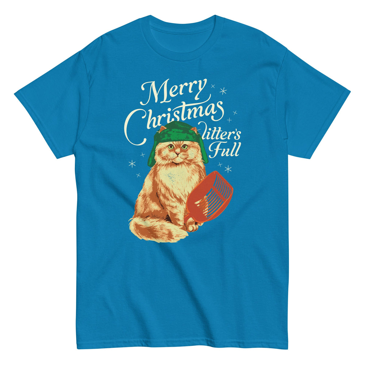 Merry Christmas Litter's Full Men's Classic Tee
