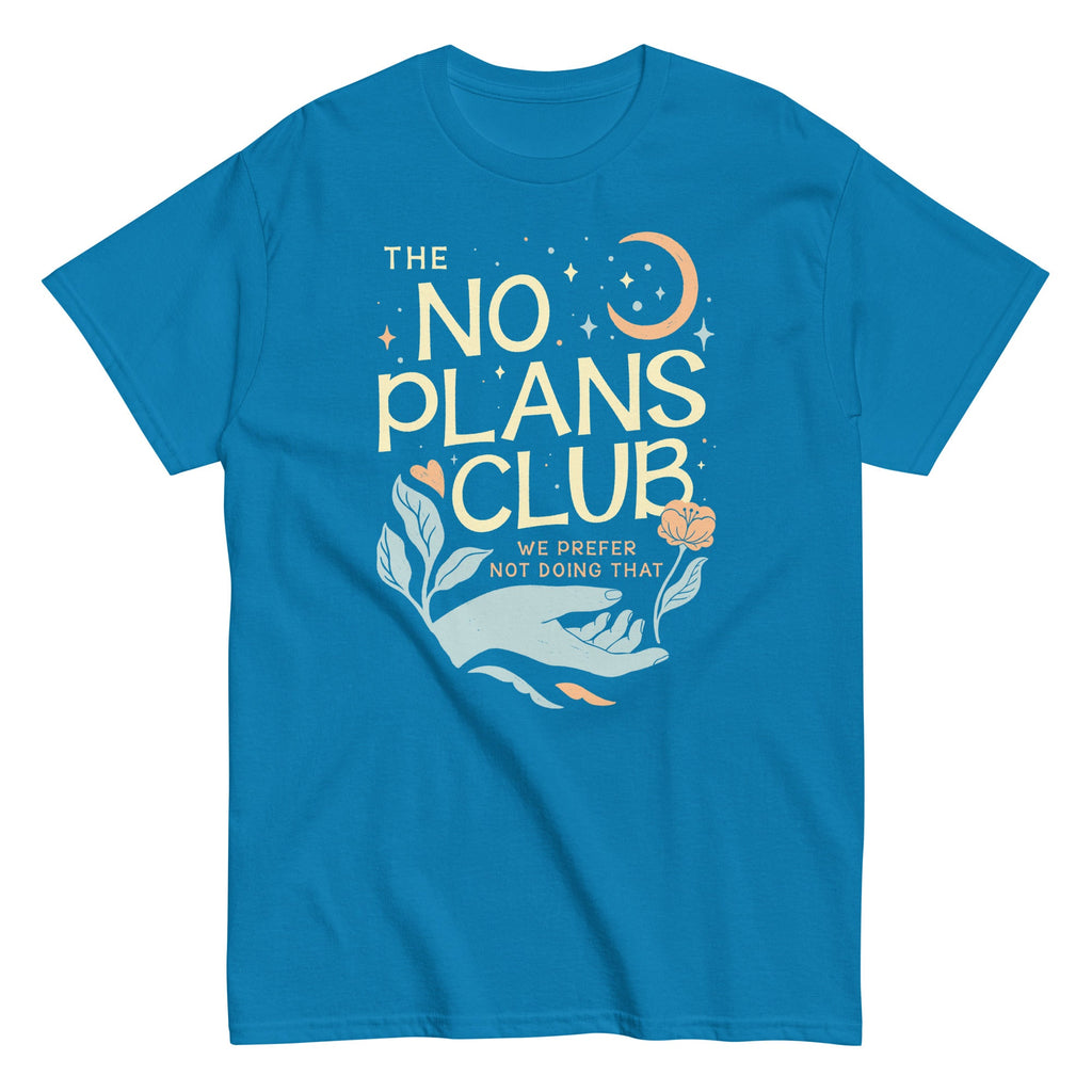 No Plans Club Men's Classic Tee