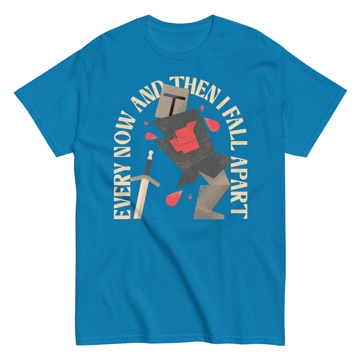 Every Now And Then I Fall Apart Knight Men's Classic Tee