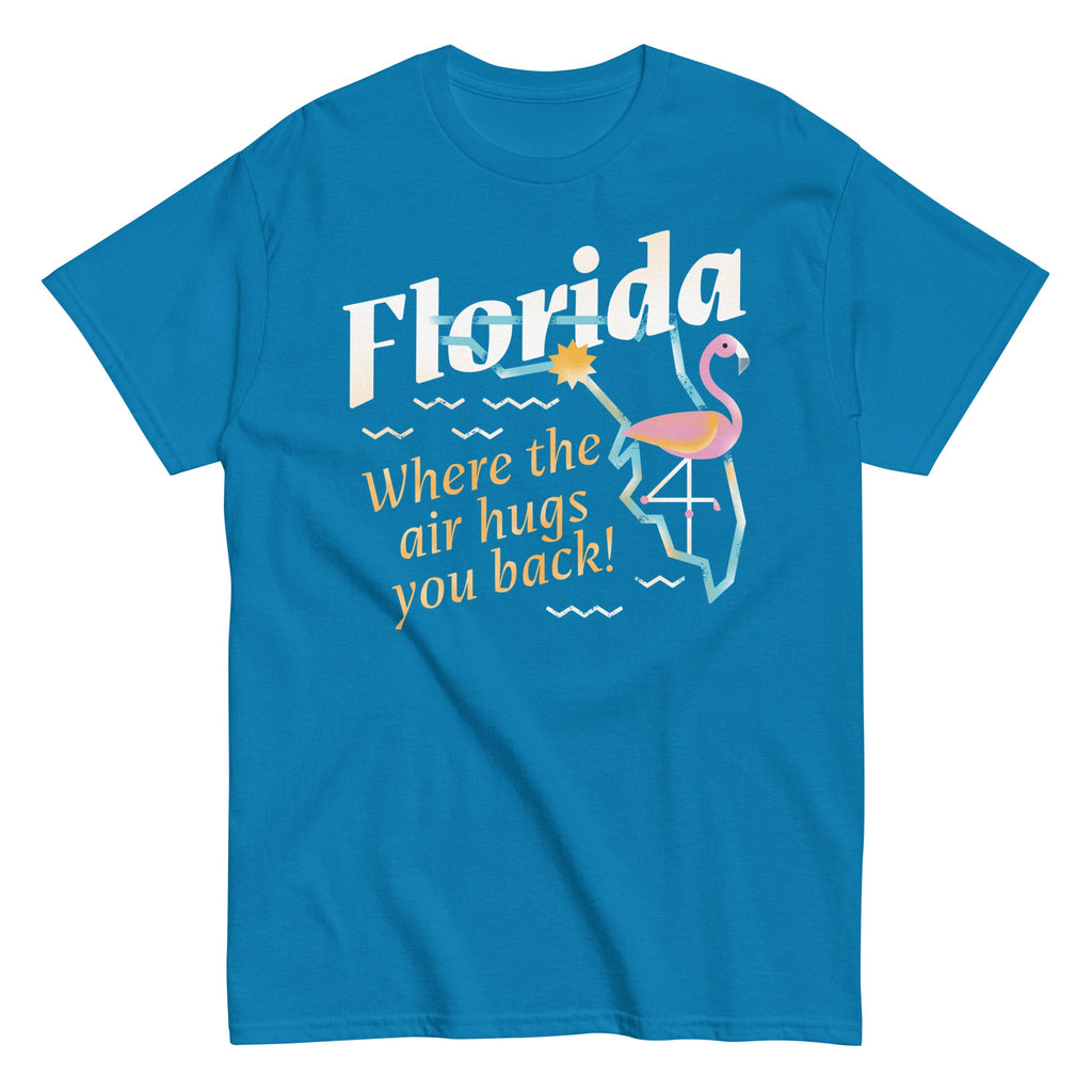 Florida Where The Air Hugs You Back Men's Classic Tee