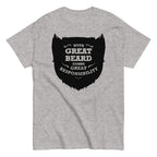 With Great Beard Comes Great Responsibility Men's Classic Tee