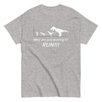 Why Are You Waving? Run! Men's Classic Tee