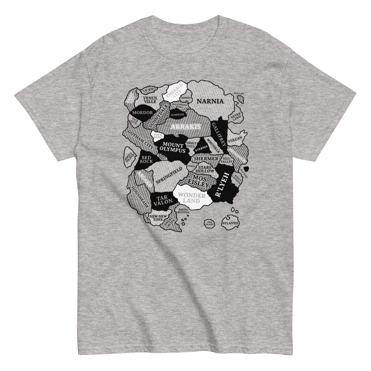 World Map Men's Classic Tee
