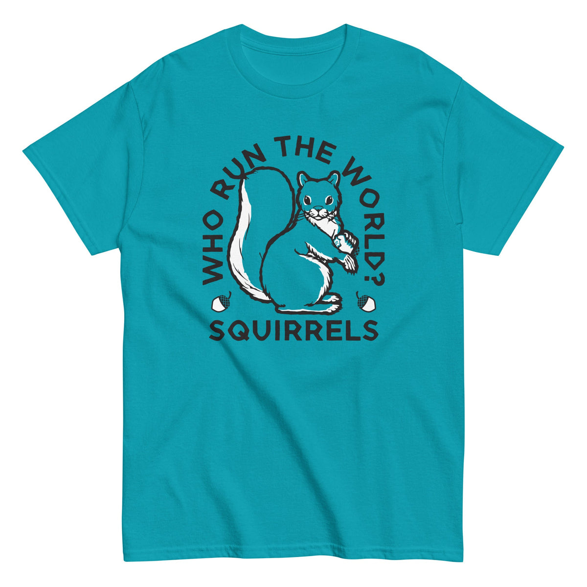 Who Run The World? Squirrels Men's Classic Tee