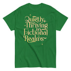 Quietly Thriving In Fictional Realms Men's Classic Tee