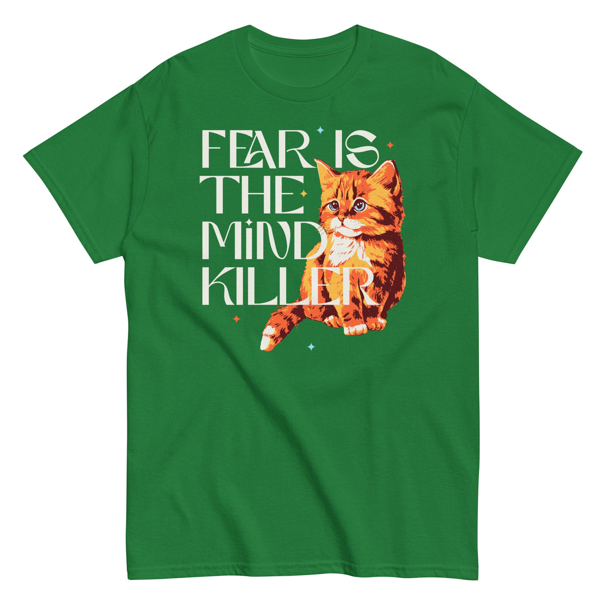 Fear Is The Mind Killer Cat Men's Classic Tee