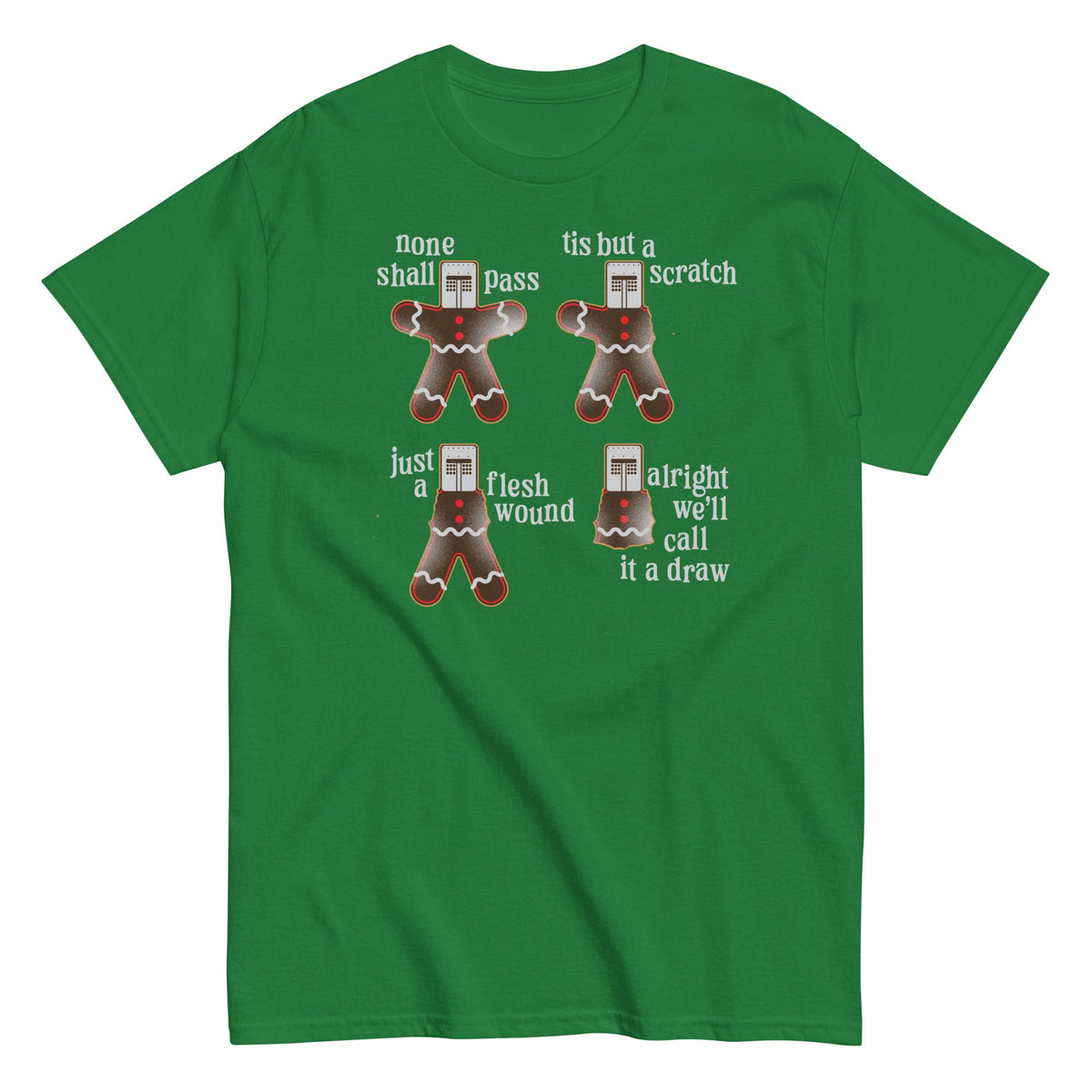 Alright We'll Call It A Draw Gingerbread Men's Classic Tee