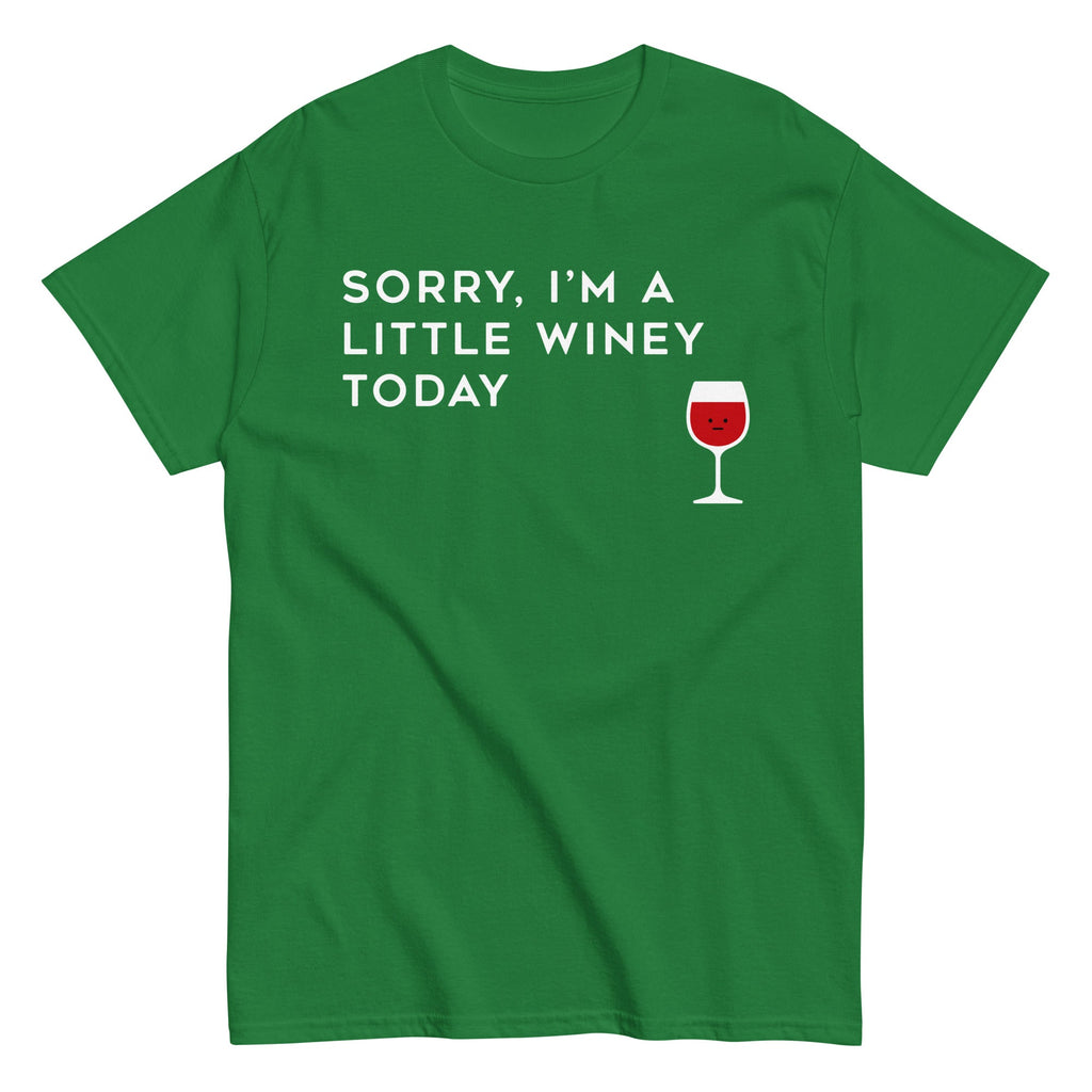 Sorry. I'm A Little Winey Today Men's Classic Tee