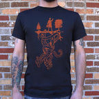 The Upside Down Boy and Monster Graphic