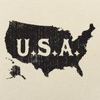 USA Map Distressed Vintage America Design