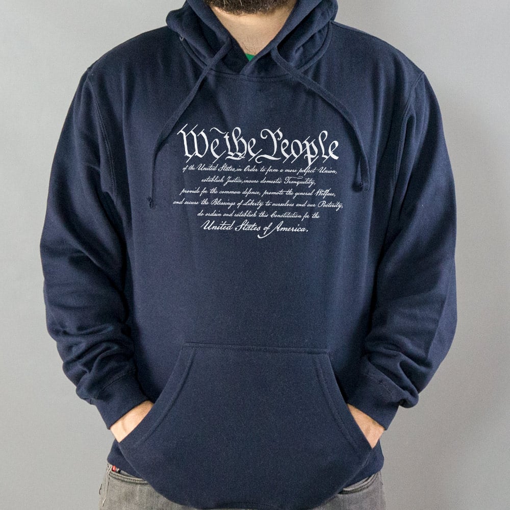 We the People US Constitution Preamble Graphic